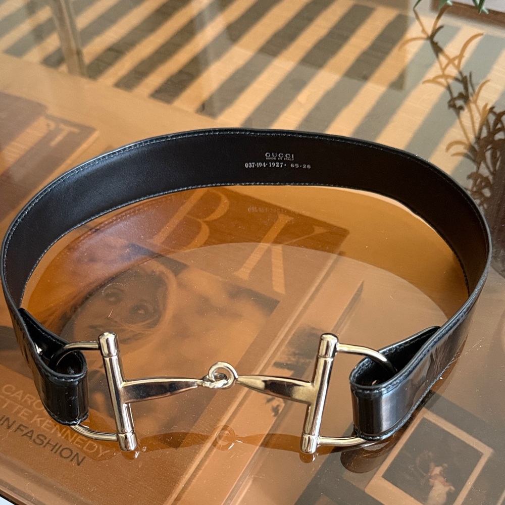 Gucci horse bit belt tom ford 1995
